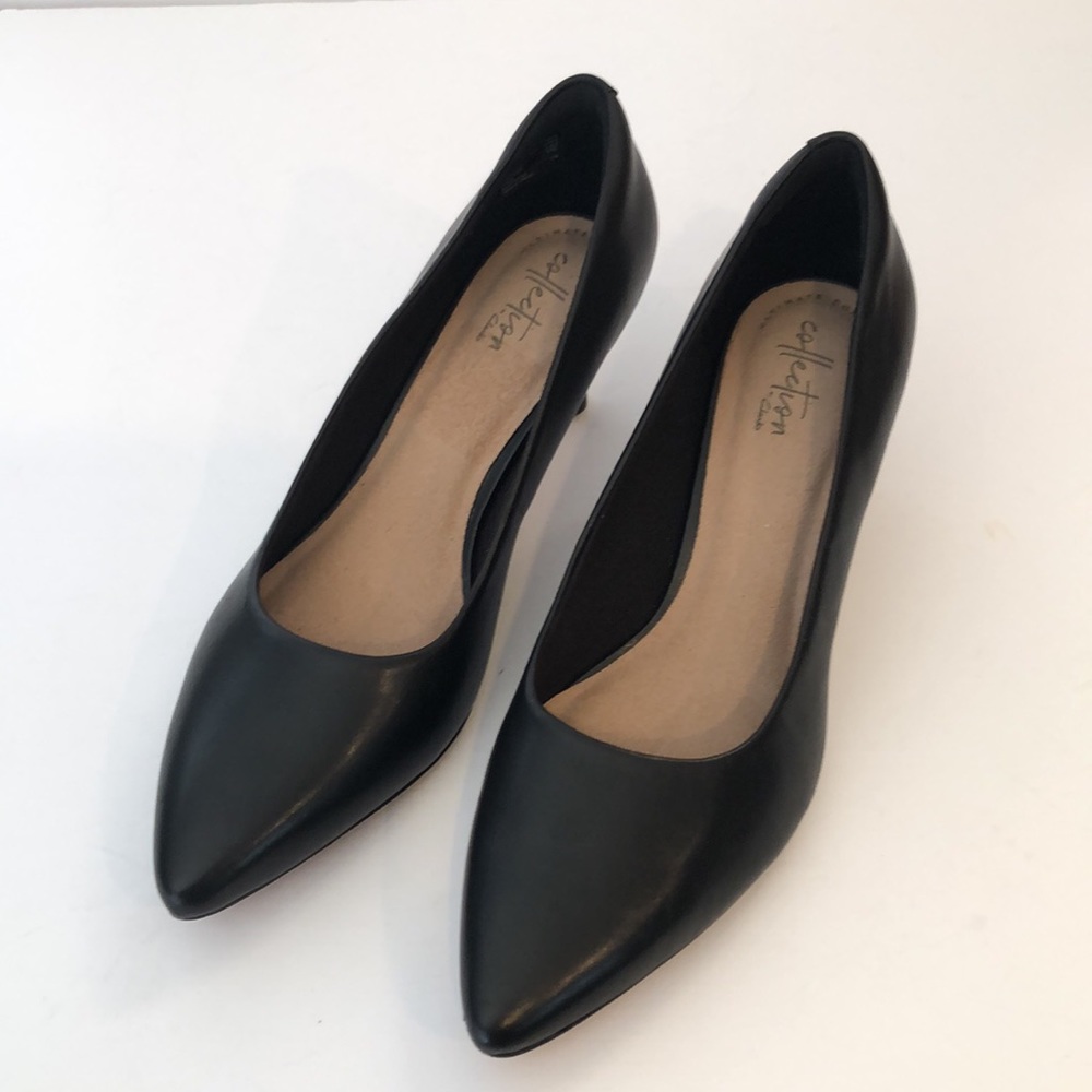 Clarks Black Heels for Women - Picture 3 of 14